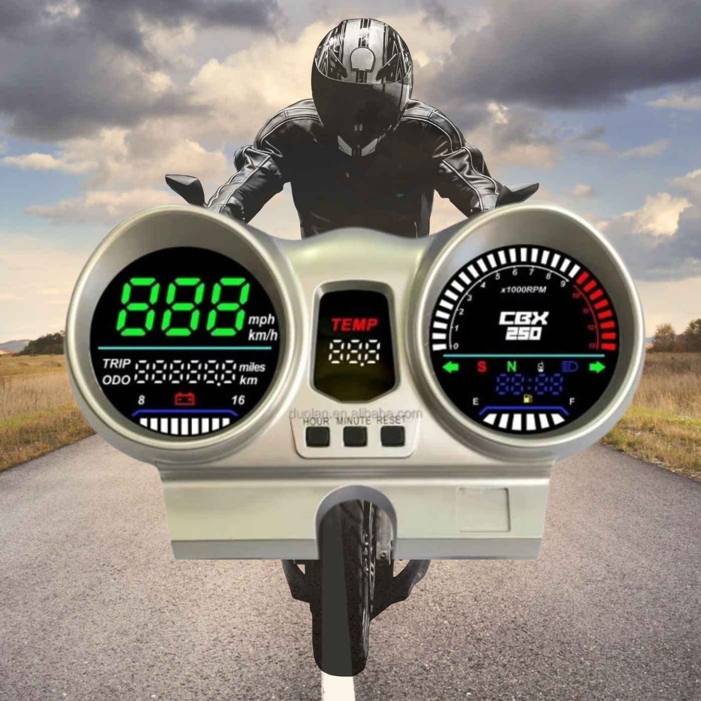 Tablero Digital Para Cbx/cb Velocimetro Pantalla Led