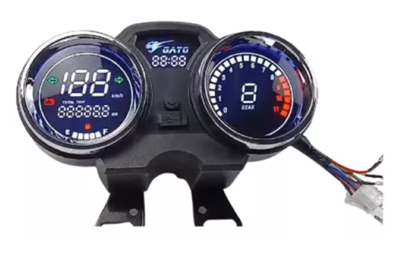 Tablero Digital Yamaha Ybr Honda Storm Suzuki Gn-en Rpm Usb